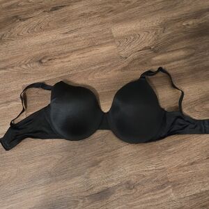 Warner's Classic Black Push-Up Bra
